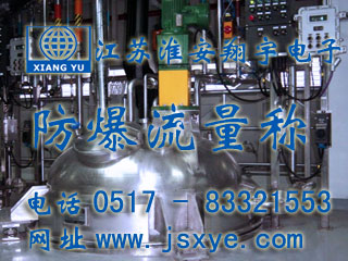 反應(yīng)釜防爆計(jì)量系統(tǒng)廠家江蘇淮安翔宇電子助力浙江海森制藥計(jì)量自動(dòng)化